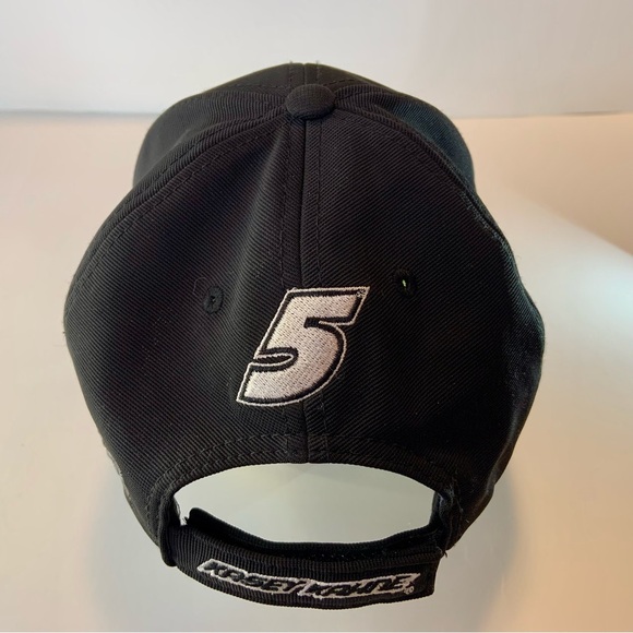Kasey Kahne Great Clips #5 Chase Authentic NASCAR Black Hat Cap Adjustable Strap - Picture 5 of 10